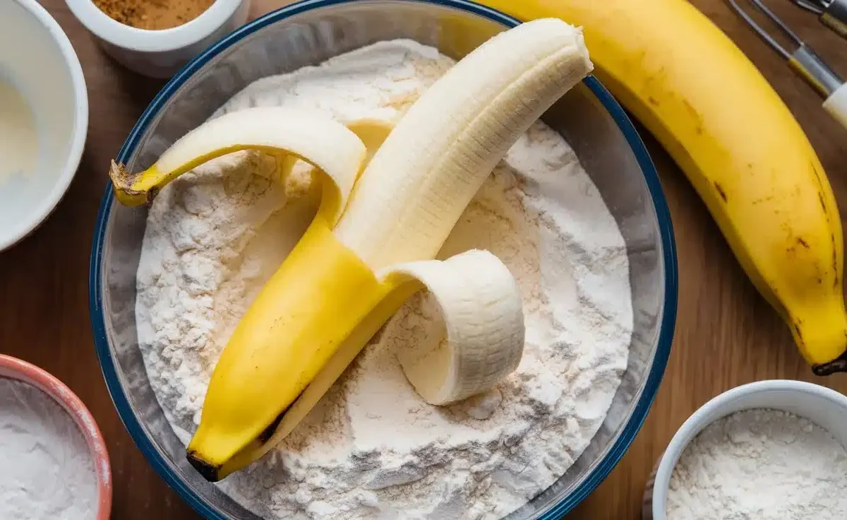 What does banana replace in baking