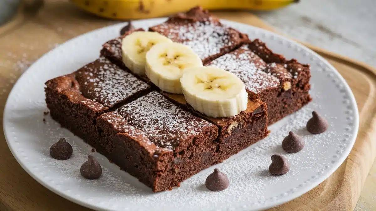 banana brownies recipe